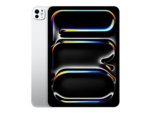 original Apple | iPad Pro | 11 ” | Silver | OLED, Ultra Retina XDR, Nano-texture glass | 2420 x 1668 pixels | Apple M5 | 16 GB | 1000 GB | Wi-Fi | Front camera | 12 MP | Rear camera | 12 MP | Bluetooth | 6 | iPadOS | USB-C charging cable