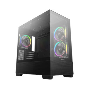 Deepcool Case | CG380 3F | Micro ATX | Black Deepcool Case | CG380 3F | Micro ATX | Black