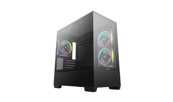 Deepcool Case | CG380 3F | Micro ATX | Black