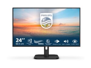 original Philips | 24E1N1200A/00 | 23.8 ” | IPS | 16:9 | 120 Hz | 4 ms | 1920 x 1080 pixels | 300 cd/m² | HDMI ports quantity 1 | Black