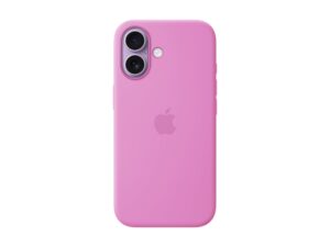 original Apple iPhone 17 Silicone Case with MagSafe – Electric Lavender | Apple