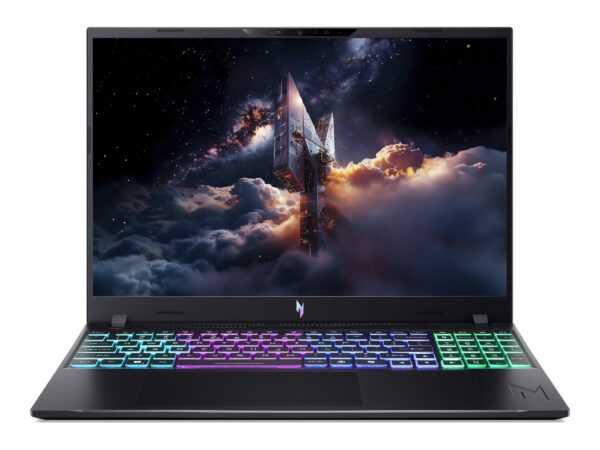Acer Nitro V 16 AI ANV16-A71 | Black | 16 " | IPS | WUXGA | 1920 x 1200 pixels | Anti-glare | AMD Ryzen AI 7 | 450 | 32 GB | DDR5 SDRAM | Solid-state drive capacity 1000 GB | NVIDIA GeForce RTX 5060 | GDDR7 | 8 GB | Windows 11 Home | 802.11ax | Bluetooth version 5.4 | Keyboard language English, Russian | Keyboard backlit | Warranty 24 month(s)