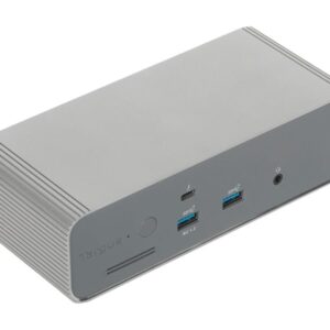 Targus DOCK230EUZ | Thunderbolt 5 Triple Video 8K EcoSmart Dock with 140W EPR Targus DOCK230EUZ | Thunderbolt 5 Triple Video 8K EcoSmart Dock with 140W EPR