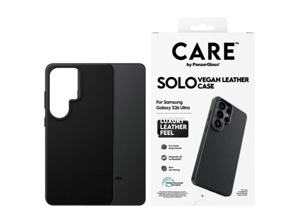 CARE by PanzerGlass Solo Case Black Samsung New Galaxy S26 Ultra | PanzerGlass