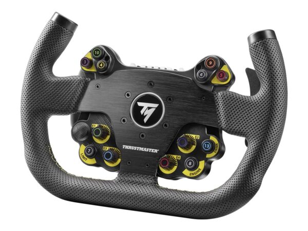 original Thrustmaster EVO Racing 31U Leather | Wheel Rim with Hub for Simracing | Black