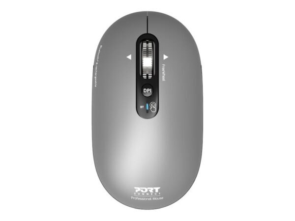 original PORT CONNECT Mouse | PURE MAC | Wireless | Bluetooth | Gris clair