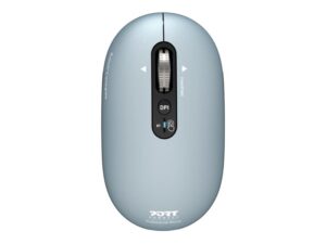 PORT CONNECT Mouse | PURE MAC | Wireless | Bluetooth | Pastel Blue