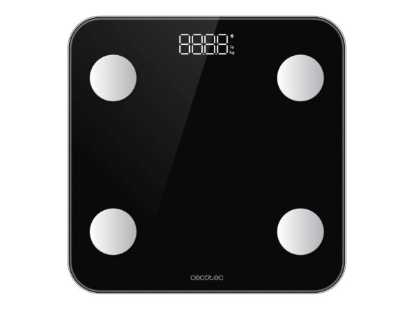 Cecotec Bathroom Scales | Surface Precision Smart | Maximum weight (capacity) 180 kg | Black