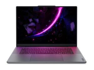 original Lenovo Yoga Pro 9 16IPH11 Intel | Thunder Grey | 16 ” | OLED | Touchscreen | 2.8K WQXGA+ | 2880 x 1800 pixels | Intel Core Ultra 7 | 356H | 32 GB | Soldered LPDDR5X | Solid-state drive capacity 1000 GB | NVIDIA GeForce RTX 5060 | GDDR7 | 8 GB | Windows 11 Pro | 802.11be | Bluetooth version 5.4 | Keyboard language Nordic | Keyboard backlit | Warranty 24 month(s) | Battery warranty 12 month(s)