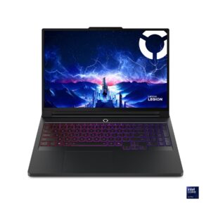 Lenovo Legion Pro 7 16IAX10H Intel | Eclipse Black | 16 ” | OLED | WQXGA | 2560 x 1600 pixels | Glossy | Intel Core Ultra 9 | 290HX Plus | 64 (2x32GB) GB | CSODIMM DDR5 | Solid-state drive capacity 1000 GB | NVIDIA GeForce RTX 5080 | GDDR7 | 16 GB | Windows 11 Home | 802.11be | Bluetooth version 5.4 | Keyboard language English | Keyboard backlit | Warranty 24 month(s) | Battery warranty 12 month(s) Lenovo Legion Pro 7 16IAX10H Intel | Eclipse Black | 16 ” | OLED | WQXGA | 2560 x 1600 pixels | Glossy | Intel Core Ultra 9 | 290HX Plus | 64 (2x32GB) GB | CSODIMM DDR5 | Solid-state drive capacity 1000 GB | NVIDIA GeForce RTX 5080 | GDDR7 | 16 GB | Windows 11 Home | 802.11be | Bluetooth version 5.4 | Keyboard language English | Keyboard backlit | Warranty 24 month(s) | Battery warranty 12 month(s)