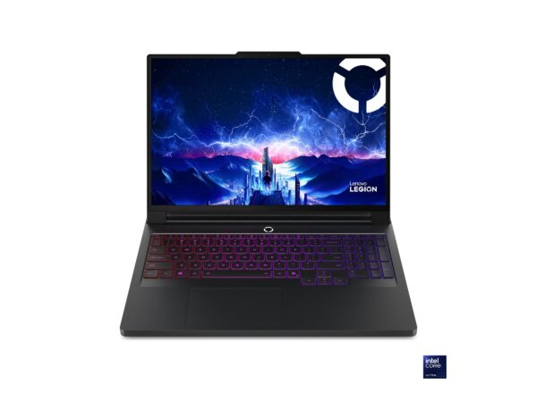 original Lenovo Legion Pro 7 16IAX10H | Eclipse Black | 16 " | OLED | WQXGA | 2560 x 1600 pixels | Glossy | Intel Core Ultra 9 | 290HX | 32 (2x16GB) GB | CSODIMM DDR5 | Solid-state drive capacity 1000 GB | NVIDIA GeForce RTX 5070 Ti | GDDR7 | 12 GB | Windows 11 Home | 802.11be | Bluetooth version 5.4 | Keyboard language English | Keyboard backlit | Warranty 24 month(s) | Battery warranty 12 month(s)